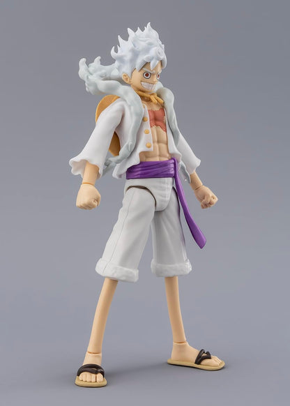 Monkey D Luffy Gear 5 Figura Acción One Piece Anime Heroes Bandai 16 Cm