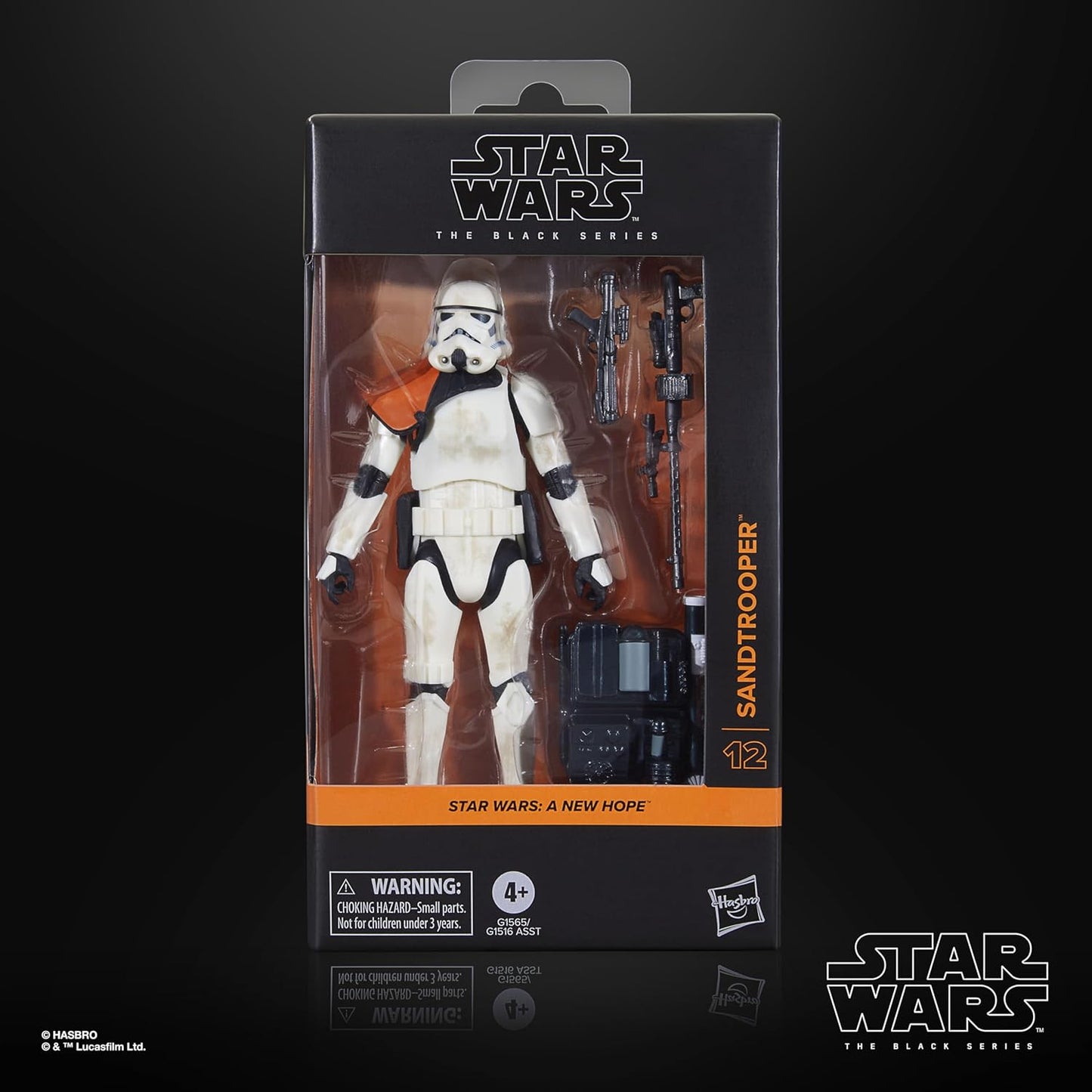 Sandtrooper Stormtrooper Figura De Acción Star Wars A New Hope The Black Series Hasbro 16 Cm
