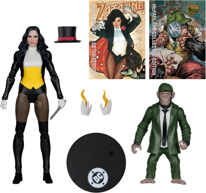 Zatanna Figura De Acción Dc Classic Collector Edition Dc Multiverse Mcfarlane Toys 18 Cm