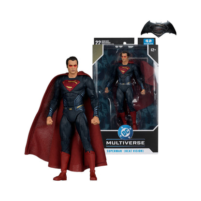 Superman Heat Vision Figura de Acción Batman V Superman Mcfarlane Toys Dc 18 Cm