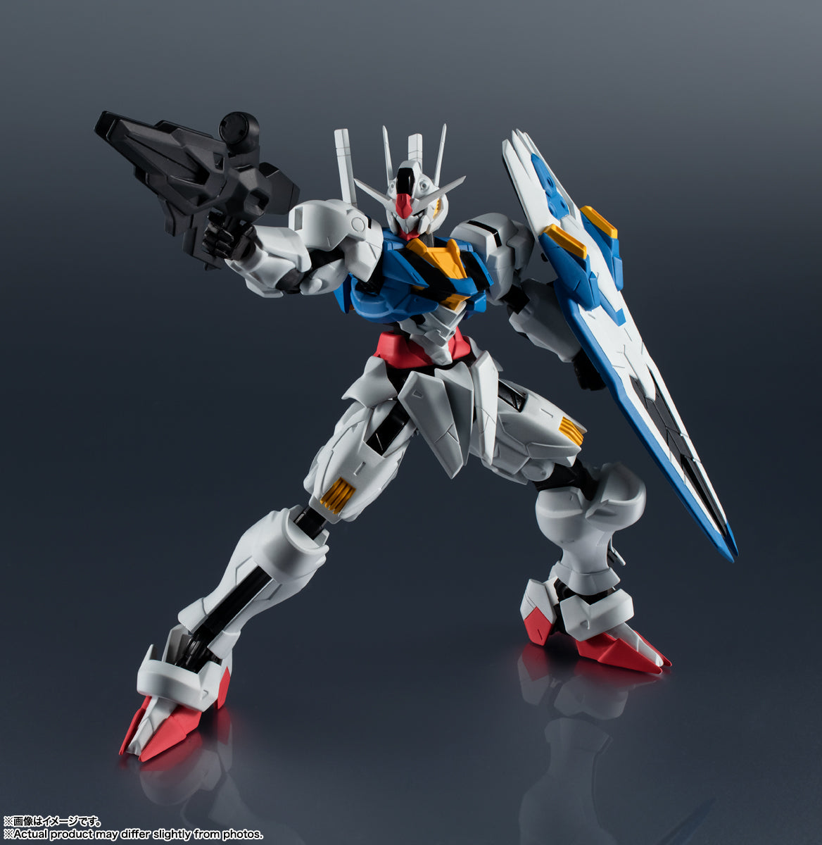 Gundam Aerial GU 27 Figura de Accion Gundam Universe Bandai 16 cm
