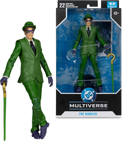 The Riddler Figura De Acción Batman Hush Dc Multiverse Mcfarlane Toys 18 cm