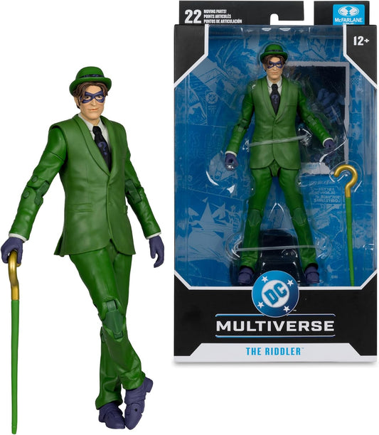 The Riddler Figura De Acción Batman Hush Dc Multiverse Mcfarlane Toys 18 cm