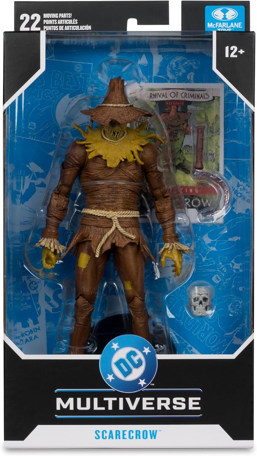 Scarecrow Figura De Acción Batman DC Classic Multiverse Mcfarlane Toys 18 Cm
