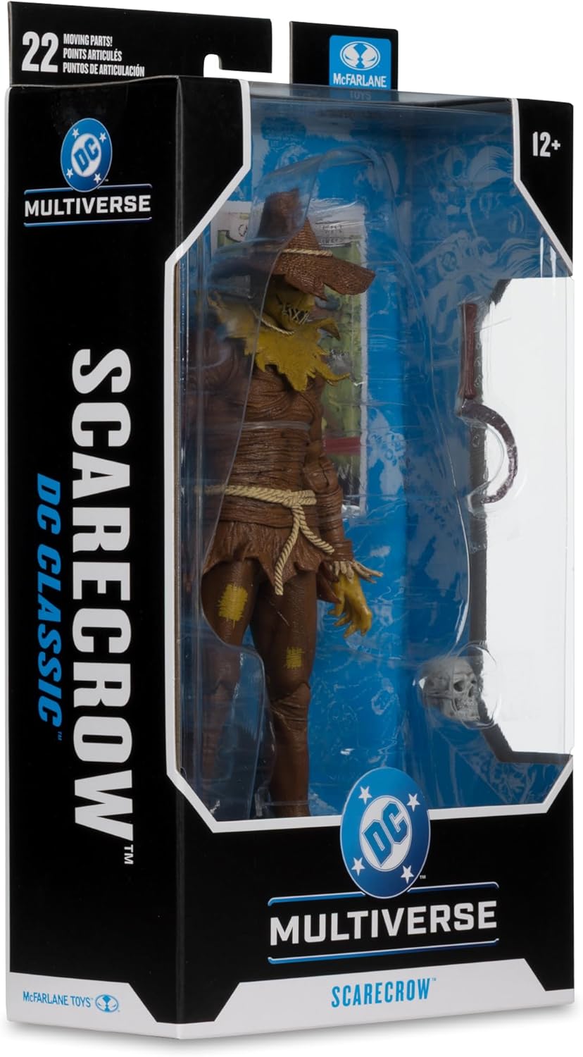 Scarecrow Figura De Acción Batman DC Classic Multiverse Mcfarlane Toys 18 Cm