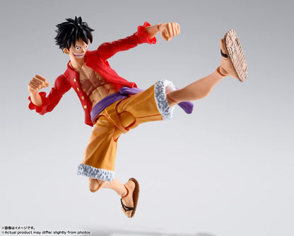 Monkey D Luffy Figura Acción The Raid On Onigashima One Piece Sh Figuarts Bandai 16 Cm