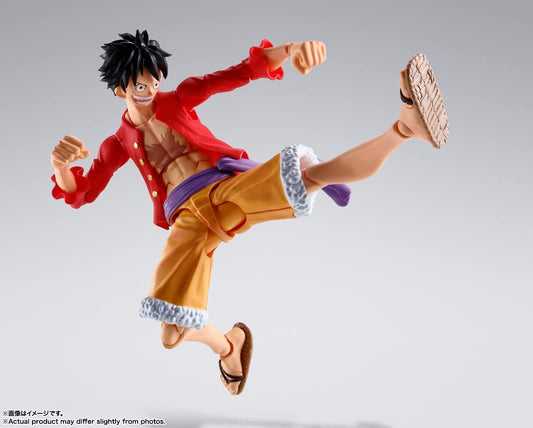 Monkey D Luffy Figura Acción The Raid On Onigashima One Piece Sh Figuarts Bandai 16 Cm