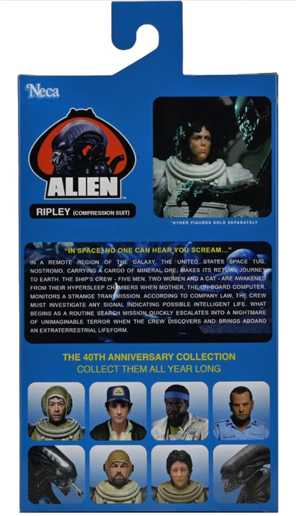 Ellen Ripley Compression Suit Figura De Acción Alien Neca 18 Cm