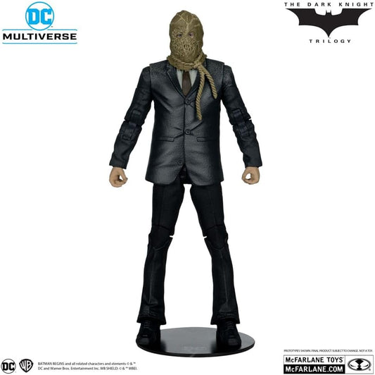 Scarecrow Platinum Edition Figura De Acción Batman Begins DC Multiverse Mcfarlane Toys 18 Cm