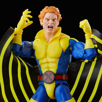 Gambit Banshee y Psylocke Figura de Acción X Men 60 Anniversary Marvel Legends Retro Hasbro 16 Cm