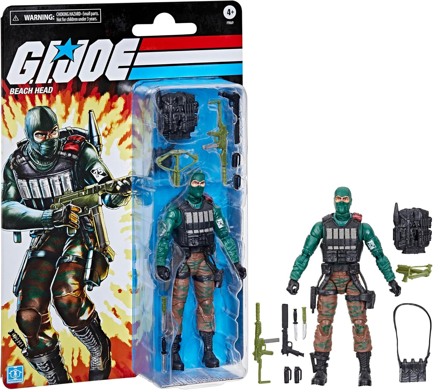 Beach Head Soldier Figura De Acción GI Joe Classified Hasbro 16 cm