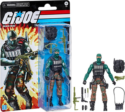 Beach Head Soldier Figura De Acción GI Joe Classified Hasbro 16 cm