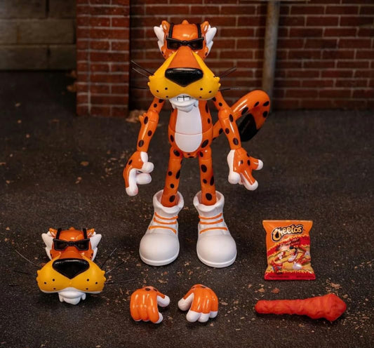 Chester Cheetah Flamin’ Hot Figura De Acción Cheetos Jada Toys 16 C