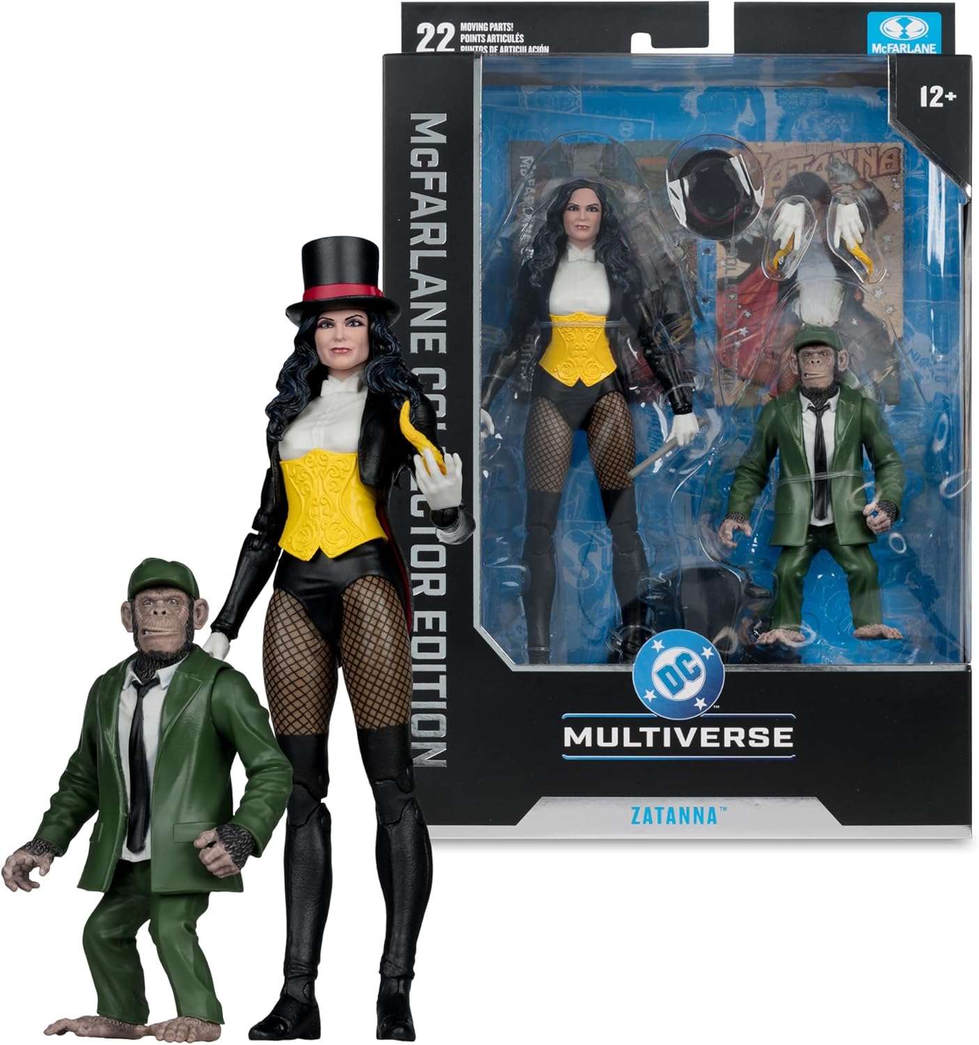 Zatanna Figura De Acción Dc Classic Collector Edition Dc Multiverse Mcfarlane Toys 18 Cm