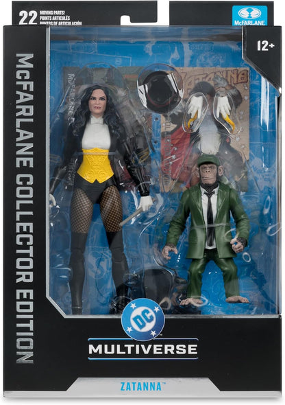 Zatanna Figura De Acción Dc Classic Collector Edition Dc Multiverse Mcfarlane Toys 18 Cm