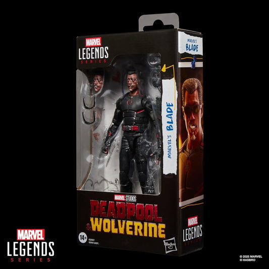Blade Figura de Accion Deadpool & Wolverine MCU Marvel Legends 16 Cm
