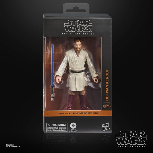 Obi Wan Kenobi Figura de Accion Star Wars Revenge Of The Sith Black Series 16cm