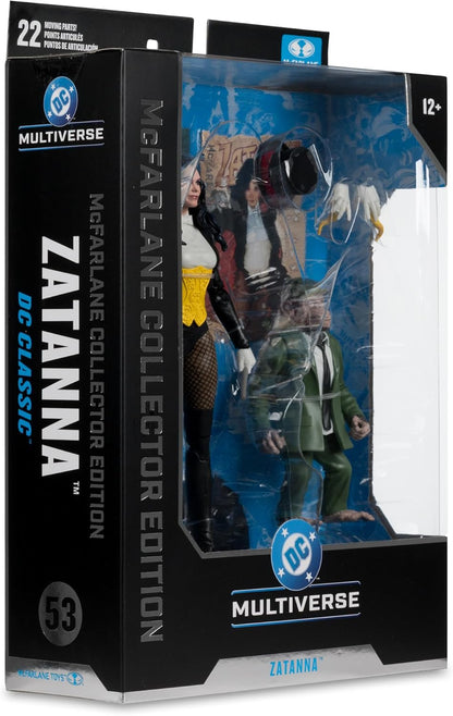 Zatanna Figura De Acción Dc Classic Collector Edition Dc Multiverse Mcfarlane Toys 18 Cm