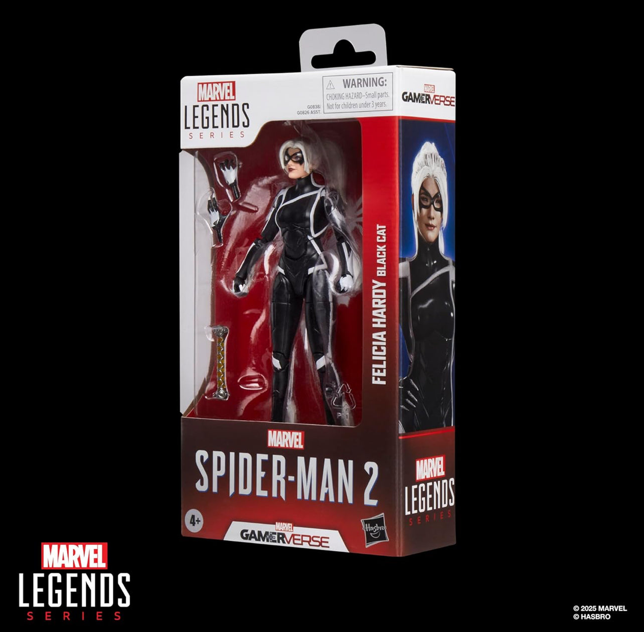Black Cat Felicia Hardy Figura De Acción Spiderman 2 Gamerverse Ps5 Marvel Legends 16cm