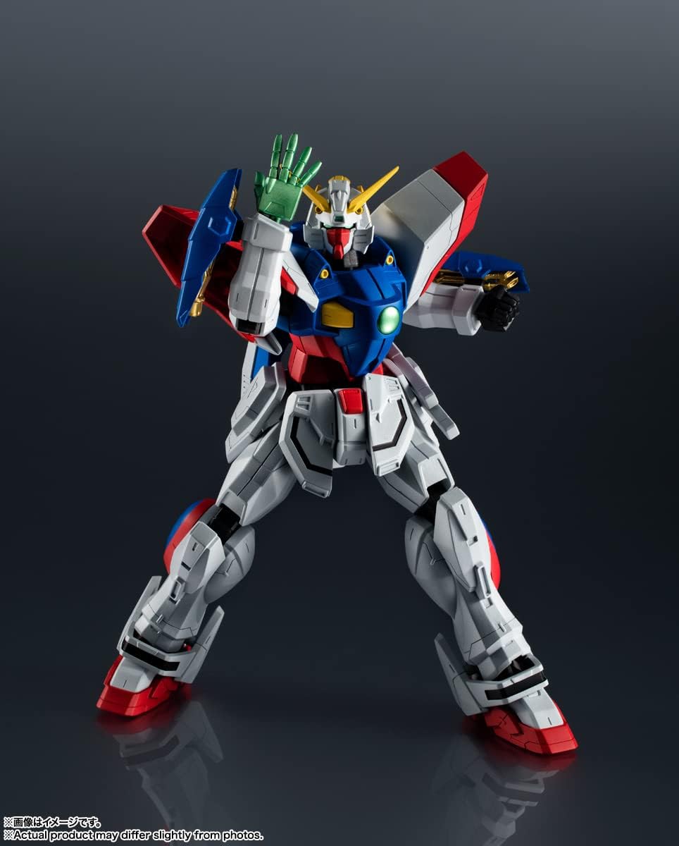 Shining Gundam GF13-017NJ Figura de Accion GU 26 Gundam Universe Bandai 16cm