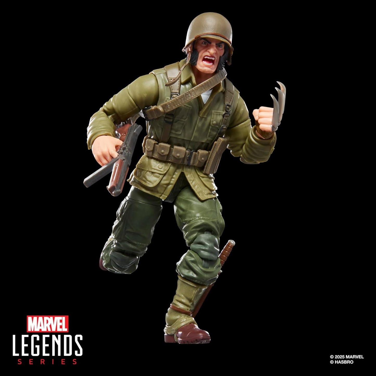 Wolverine WWII Logan Figura de Acción X Men Avengers Marvel Legends 16cm BAF Executioner