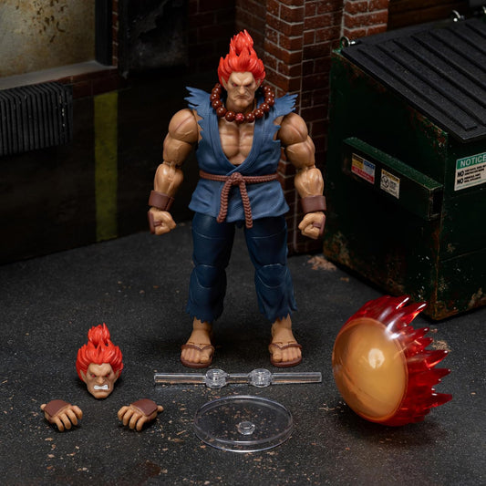 Akuma Figura de Accion Street Fighter 2 Jada Toys 16 Cm