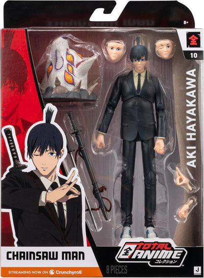 Aki Hayakawa Figura de Acción Chainsaw Man Total Anime Jazwares 16 Cm