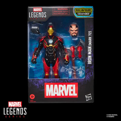 Iron Man Mark 72 Figura de Acción Avengers Marvel Legends 16cm BAF Executioner