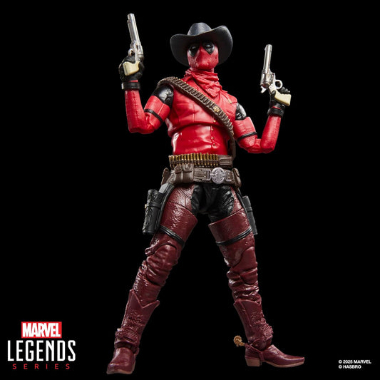 Cowboypool Figura de Accion Deadpool & Wolverine MCU Marvel Legends 16 Cm