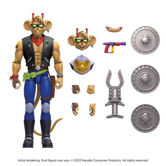 Throttle Figura de Acción Motorratones Biker Mice from Mars Nacelle 18 Cm