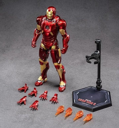 Iron Man Mark 09 Figura de Accion Avengers Iron Man 3 Zd Toys 18cm