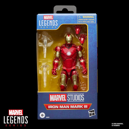 Iron Man Mark 3 Figura De Acción Avengers Marvel Studios Marvel Legends Hasbro 16 Cm