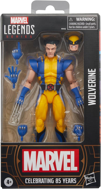 Wolverine Logan Figura de Acción Marvel Legends 85 Years 16 Cm