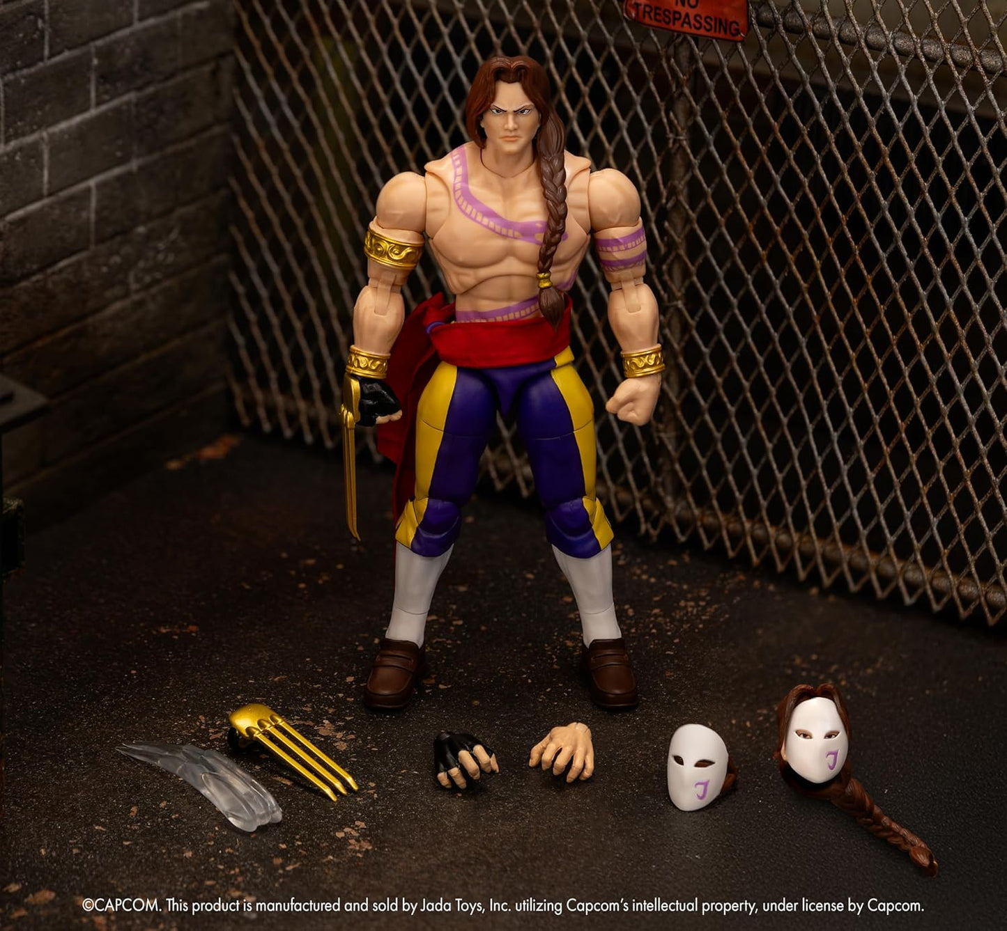 Vega Figura de Accion Street Fighter 2 Jada Toys 16 Cm