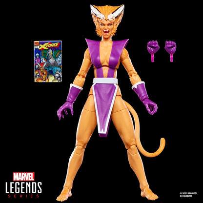 Feral Figura De Acción X Force X Men Marvel Studios Marvel Legends Hasbro 16 Cm