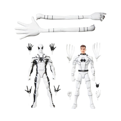 Mister Fantastic & Spiderman Pack Figura de Acción Future Foundation Fantastic 4 Marvel Legends 16 Cm
