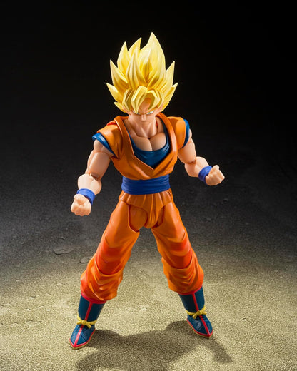 Son Goku Super Saiyan The Games Begin Figura De Acción Dragon Ball Z Sh Figuarts Bandai 16 Cm