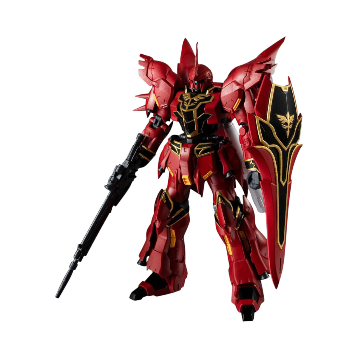 Sinanju Gundam MSN-06S Figura de Accion Gundam Universe Bandai 16 Cm