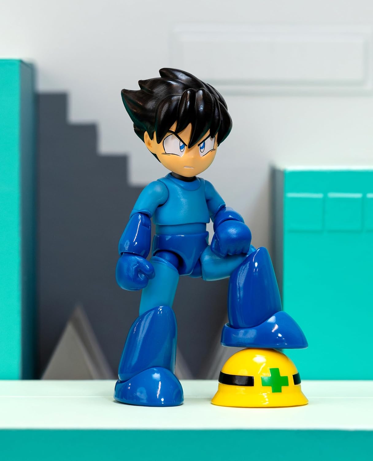 Mega Man & Neo Metal Figura De Acción Wave 3 Capcom Gamer Jada Toys 11 Cm