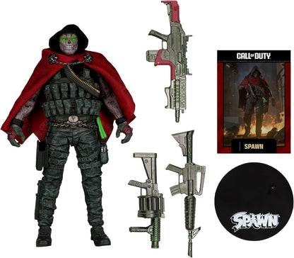 Burned Spawn Figura de Acción Call Of Duty McFarlane Toys 18 Cm