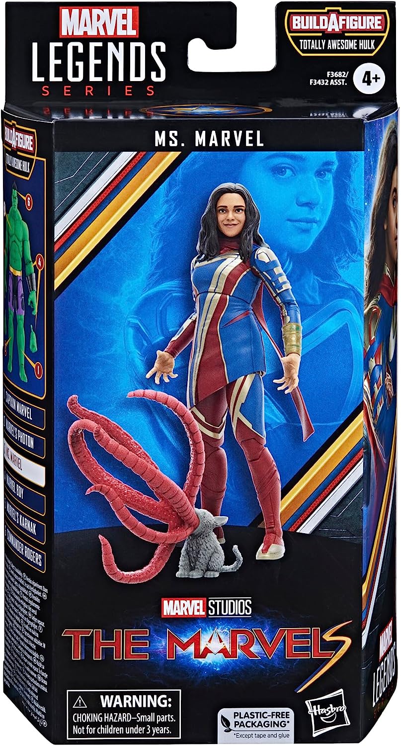 Ms Marvel Figura De Acción The Marvels Marvel Legends Hasbro 16 Cm BAF Hulk