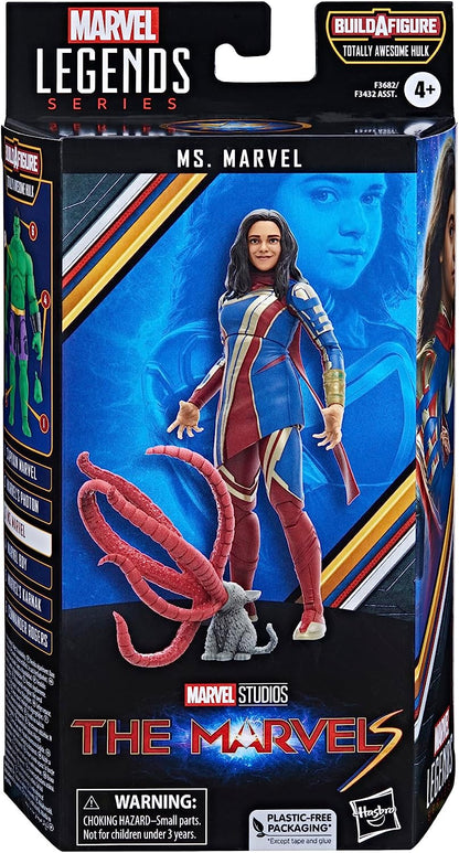 Ms Marvel Figura De Acción The Marvels Marvel Legends Hasbro 16 Cm BAF Hulk