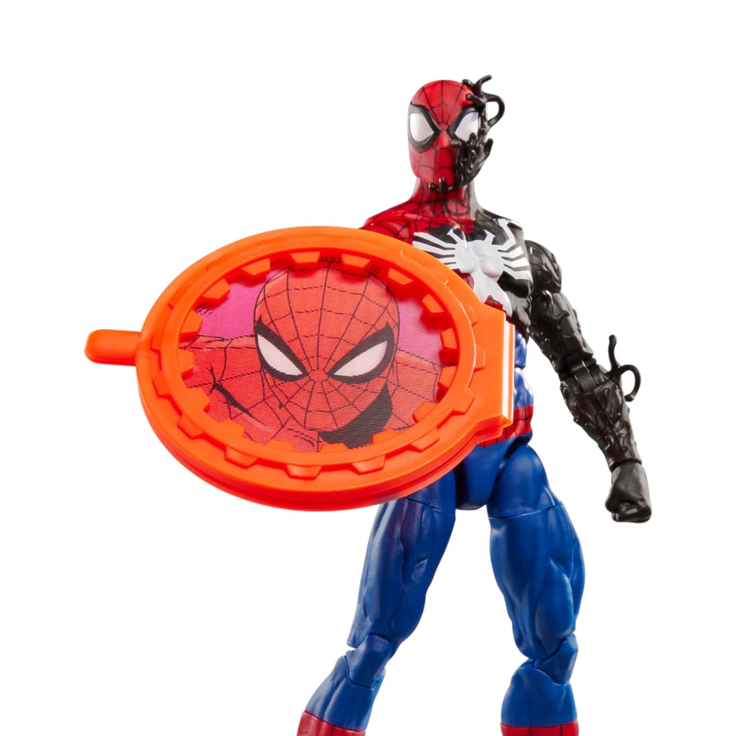 Spiderman Alien Costume Figura De Accion Secret Wars Marvel Legends 16 Cm