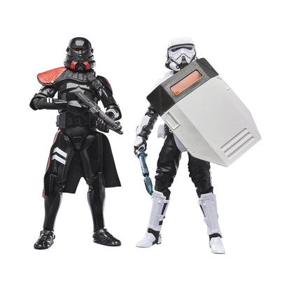 Purge Trooper & Patrol Trooper 2 Pack Figuras de Acción Star Wars Jedi Survivor Black Series 16 Cm