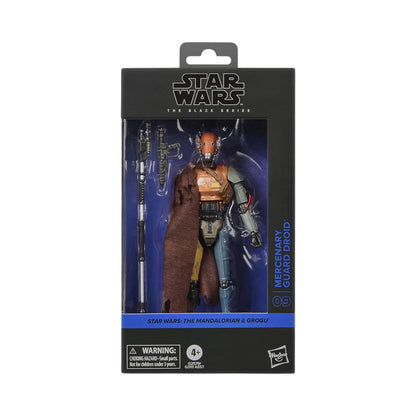 Mercenary Guard Droid Figura De Acción Star Wars Mandalorian & Grogu Black Series 16 Cm