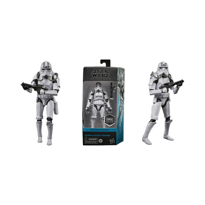 Imperial Rocket Stormtrooper Figura de Accion Battlefront Star Wars Black Series 16 Cm