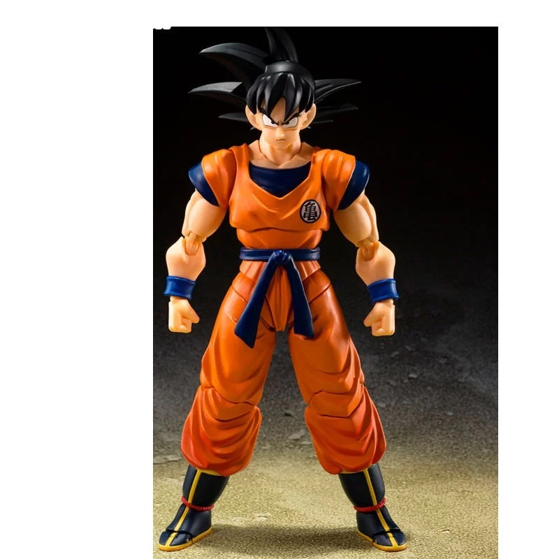 Son Goku The Lowest Born Saiyan Figura De Acción Dragon Ball SH Figuarts Bandai 15 Cm