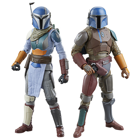 Mandalorian Shriek Hawk Trainers 2 Pack Figura De Acción Star Wars: The Mandalorian The Black Series Hasbro 16 Cm