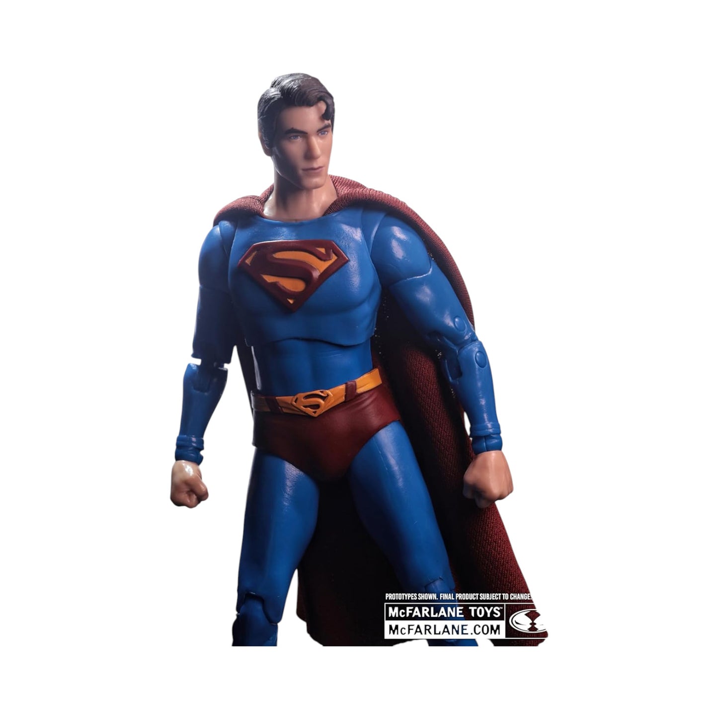 Superman Brandon Routh Figura de Acción Superman Returns Mcfarlane Toys Dc 18 Cm