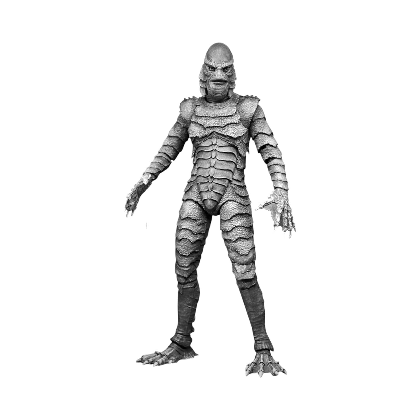 Creature From The Black Lagoon Black & White Figura De Acción Universal Monsters Neca Ultimate Toys 19 Cm